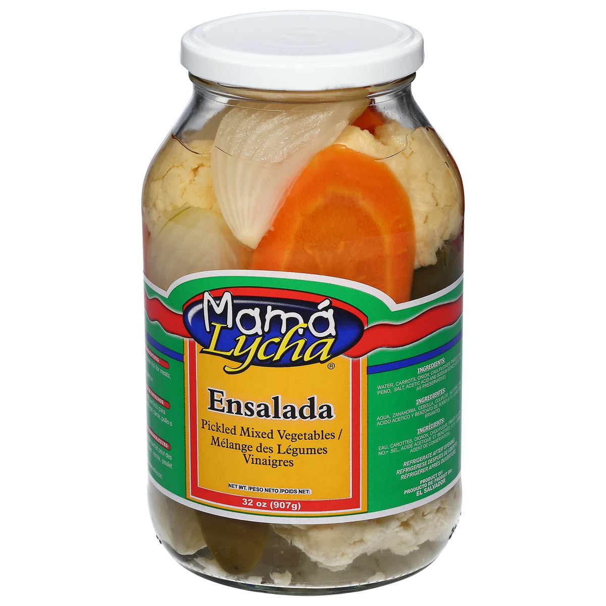 slide 5 of 13, Mama Lycha Pickled Mixed Vegetables 32 oz, 32 oz