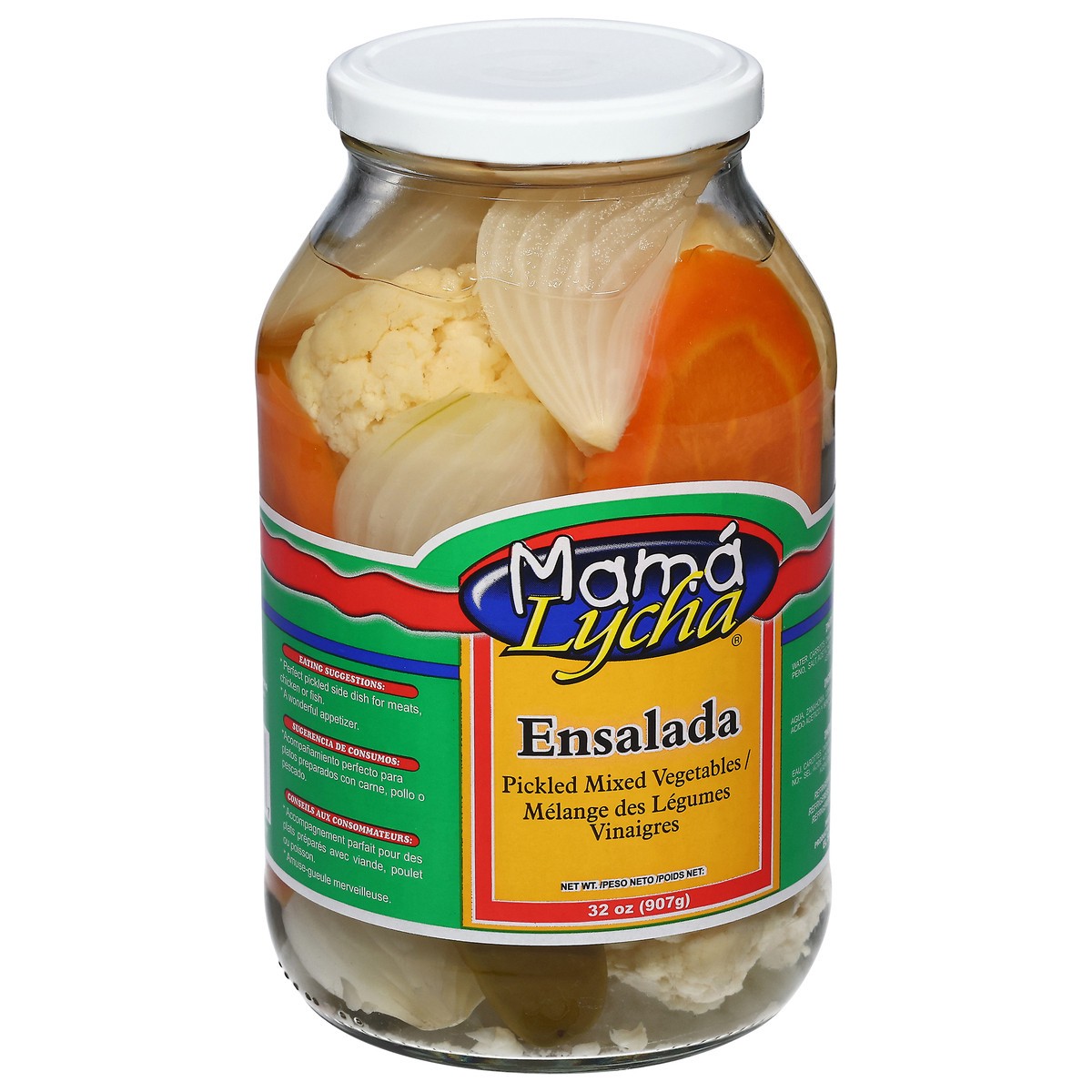 slide 2 of 13, Mama Lycha Pickled Mixed Vegetables 32 oz, 32 oz