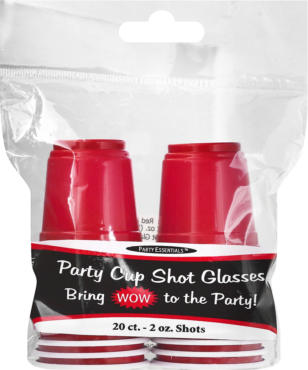 slide 6 of 7, Party Essentials Shot Glasses 20 ea, 20 ct