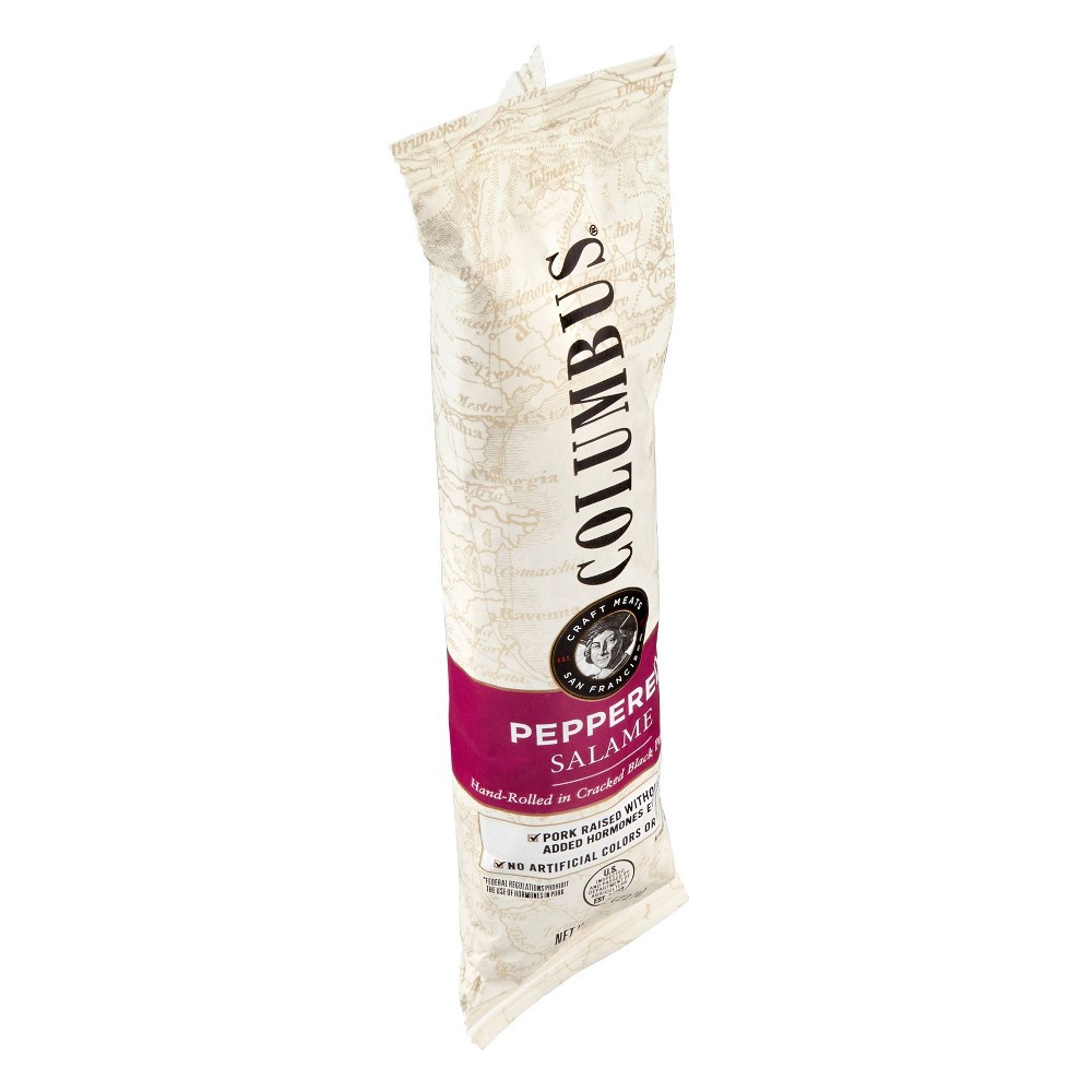 slide 5 of 6, Columbus® Peppered Salame Stick, 8 oz