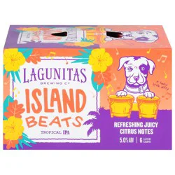 Lagunitas Island Beats Tropical IPA Beer 6 - 12 oz Cans