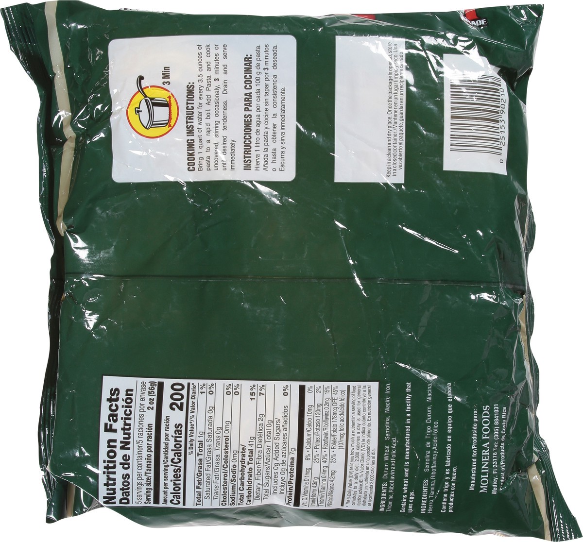 slide 2 of 9, Molinera Fidelini Pasta - 10 oz, 10 oz