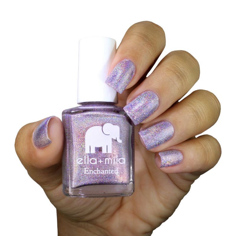 slide 2 of 3, ella+mila Nail Polish Enchanted Collection - Zephyr - 0.45 fl oz, 0.45 fl oz