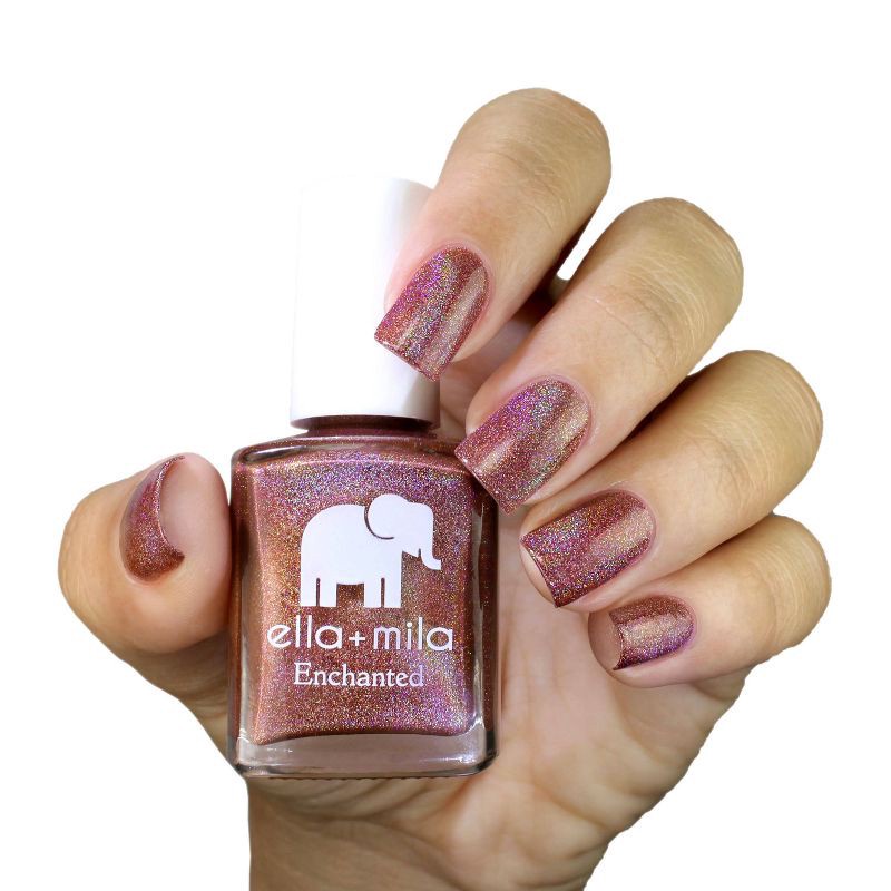 slide 2 of 4, ella+mila Nail Polish Enchanted Collection - Oasis - 0.45 fl oz, 0.45 fl oz