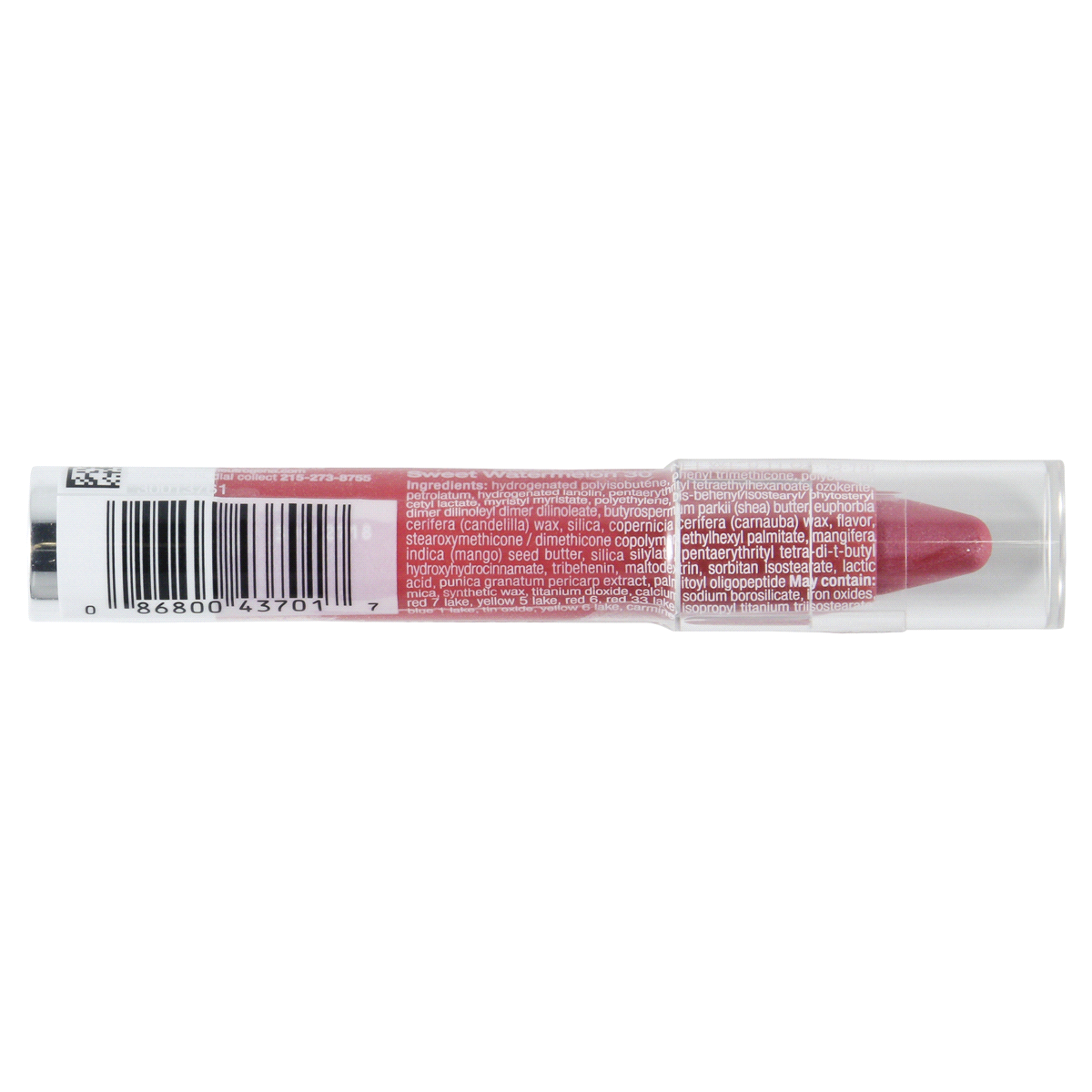 slide 2 of 2, NEUTROGENA MoistureSmooth Color Stick, 30 Sweet Watermelon, .011 Oz, 0.11 oz