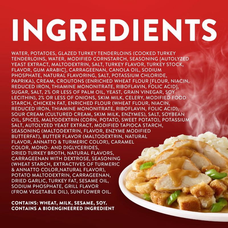 slide 8 of 9, Stouffer's Frozen Roast Turkey Microwave Meal - 9.625oz​, 9.625 oz