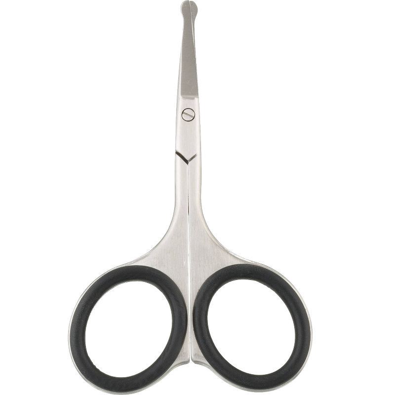 slide 1 of 6, JAPONESQUE Men's Essential Facial Grooming Scissor, 1 ct