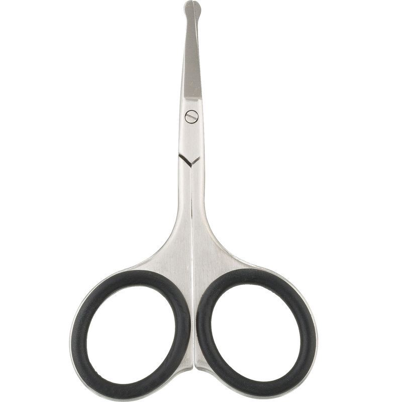 slide 1 of 5, JAPONESQUE Men's Essential Facial Grooming Scissor, 1 ct