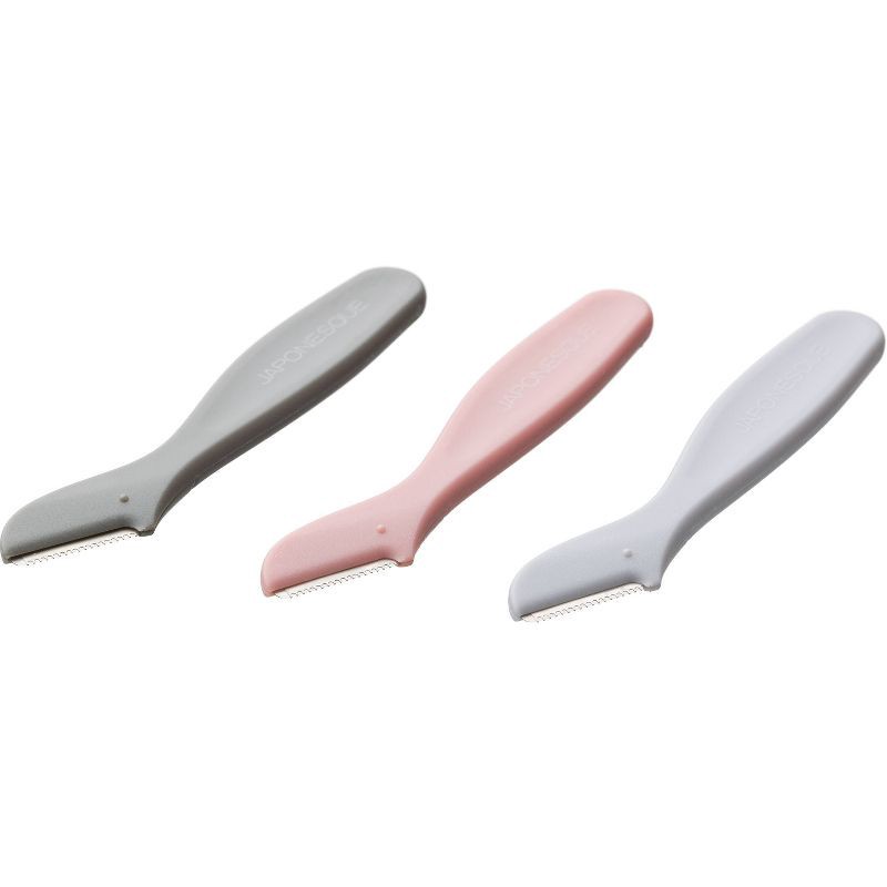 slide 2 of 10, JAPONESQUE Mini Touchup Razors - 3ct, 3 ct