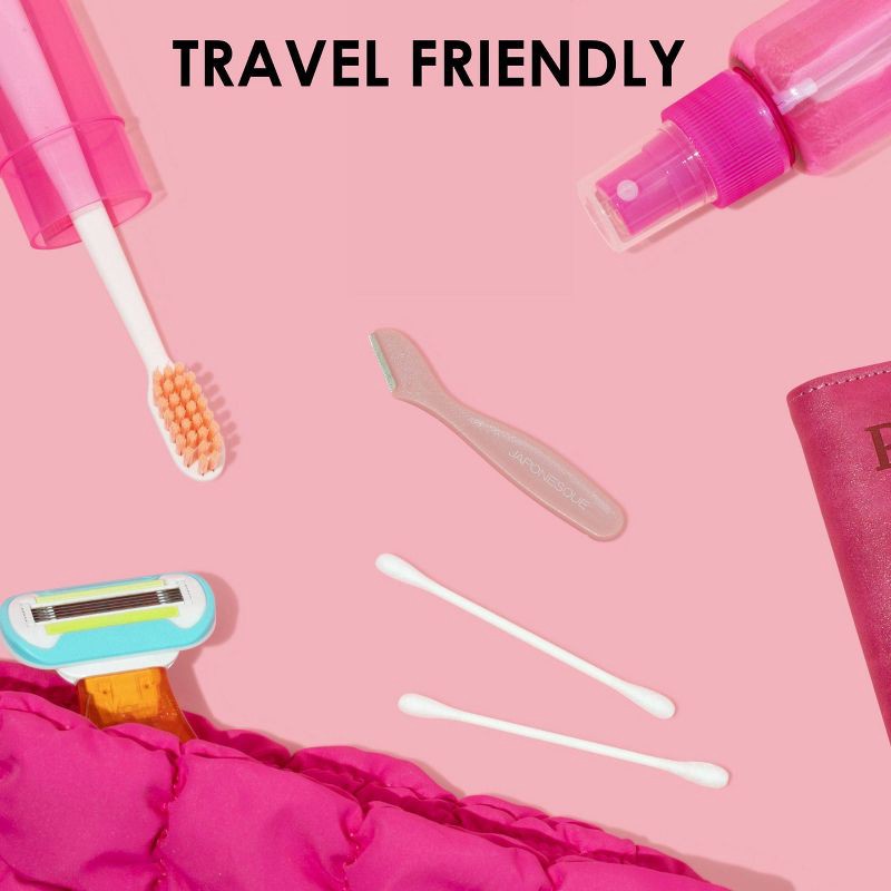 slide 8 of 10, JAPONESQUE Mini Touchup Razors - 3ct, 3 ct