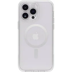 OtterBox iPhone 14 Pro Max Symmetry Clear Plus Case with MagSafe - Clear: Bump & Impact Resistant