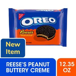 OREO REESE's Peanut Buttery Creme Chocolate Sandwich Cookies