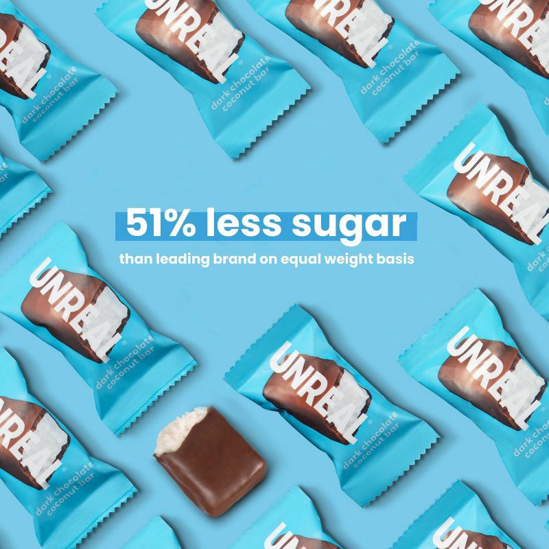 slide 3 of 6, UNREAL Dark Chocolate Coconut Candy Bars - 4.2oz, 4.2 oz