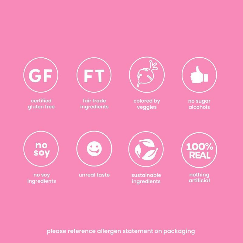 slide 4 of 6, UNREAL Milk Chocolate Candy Gems - 5oz, 5 oz