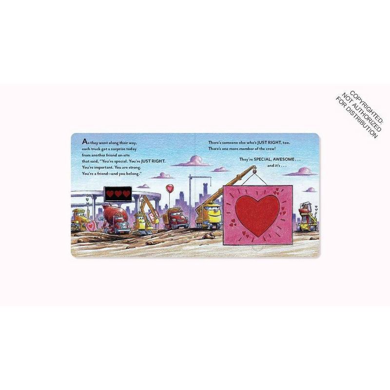 slide 5 of 5, Chronicle Books Construction Site: You're Just Right - by Sherri Duskey Rinker (Board Book), 1 ct