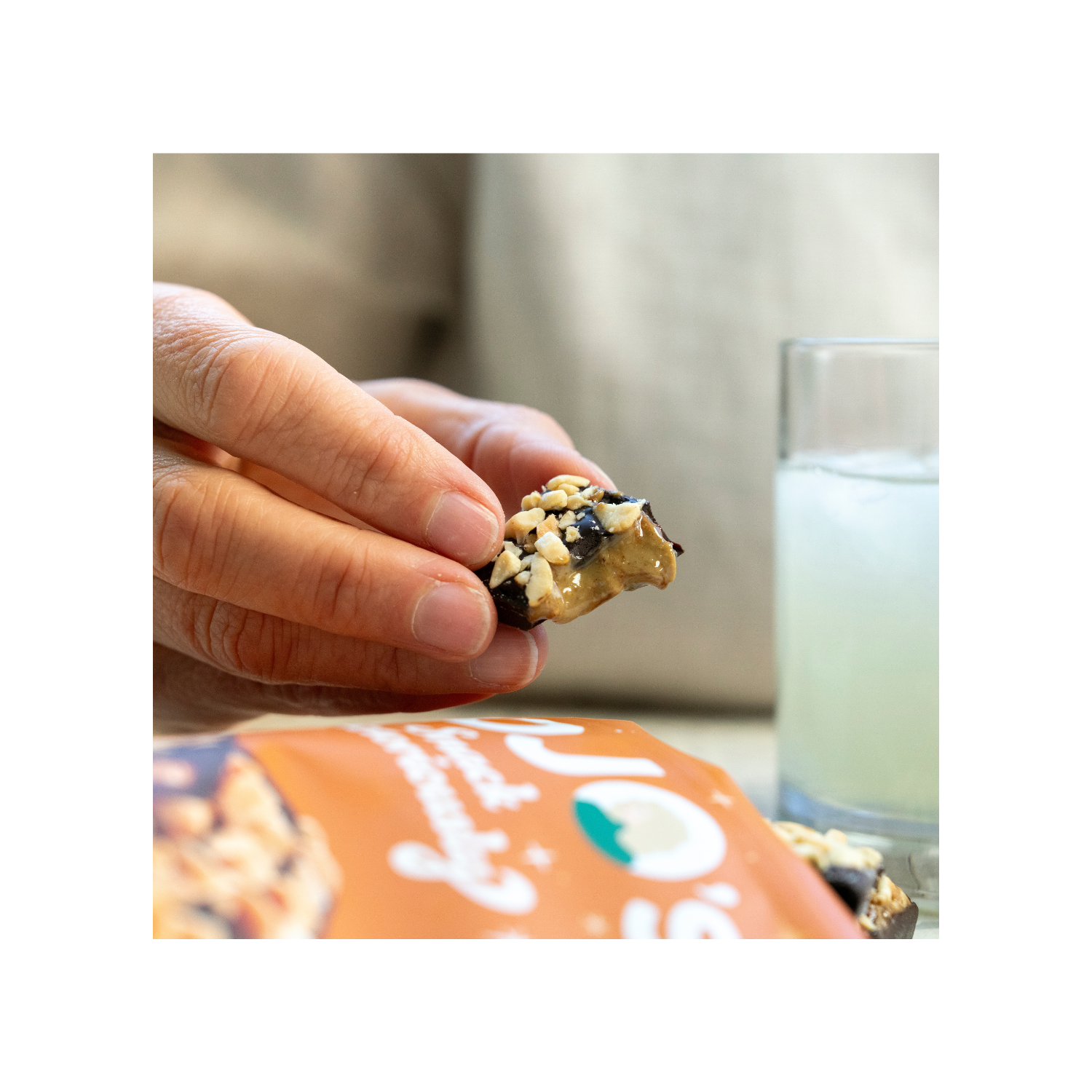 slide 4 of 4, Jojo's Dark Chocolate Peanut Butter Filled Bites 3.6 oz, 3.6 oz