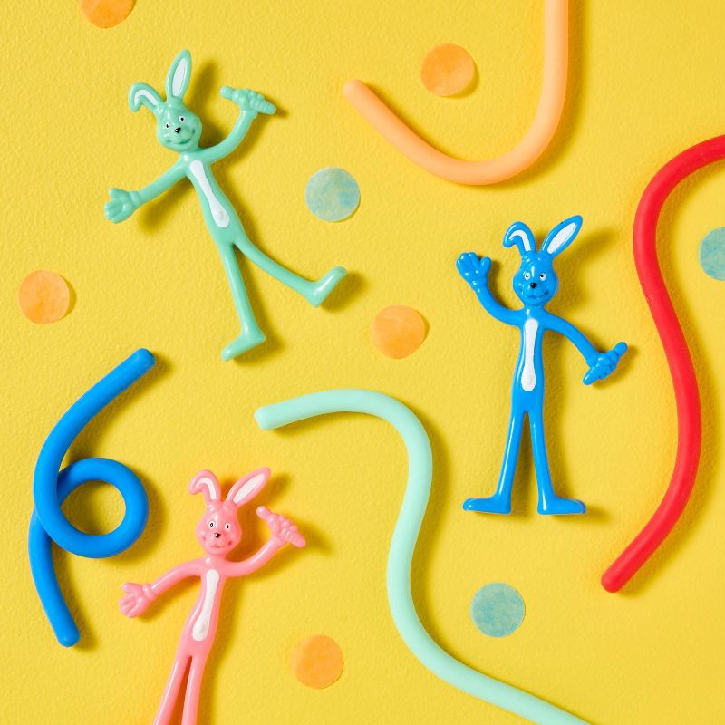 slide 2 of 3, 6ct Stretchy Noodle Party Favors - Spritz™: Multi-Colored Toy Noodles for Kids, All Occasions, Party Favor Toys, 6 ct