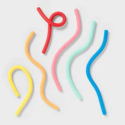 6ct Stretchy Noodle Party Favors - Spritz™: Multi-Colored Toy Noodles for Kids, All Occasions, Party Favor Toys