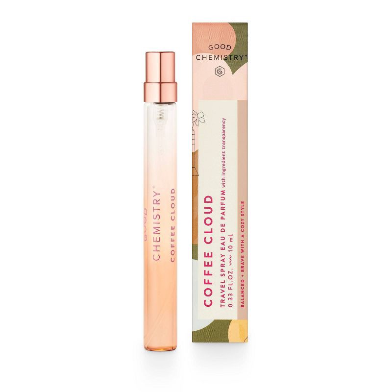 slide 1 of 5, Good Chemistry® Travel Spray Eau De Parfum Perfume - Coffee Cloud - 0.34 fl oz, 0.34 fl oz
