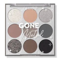 ColourPop 9-Pan Eyeshadow Makeup Palette - Gone Metal - 0.3oz