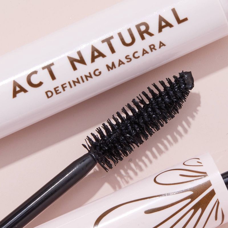 slide 5 of 9, ColourPop Act Natural Mascara - Black - 0.3 fl oz, 0.3 fl oz