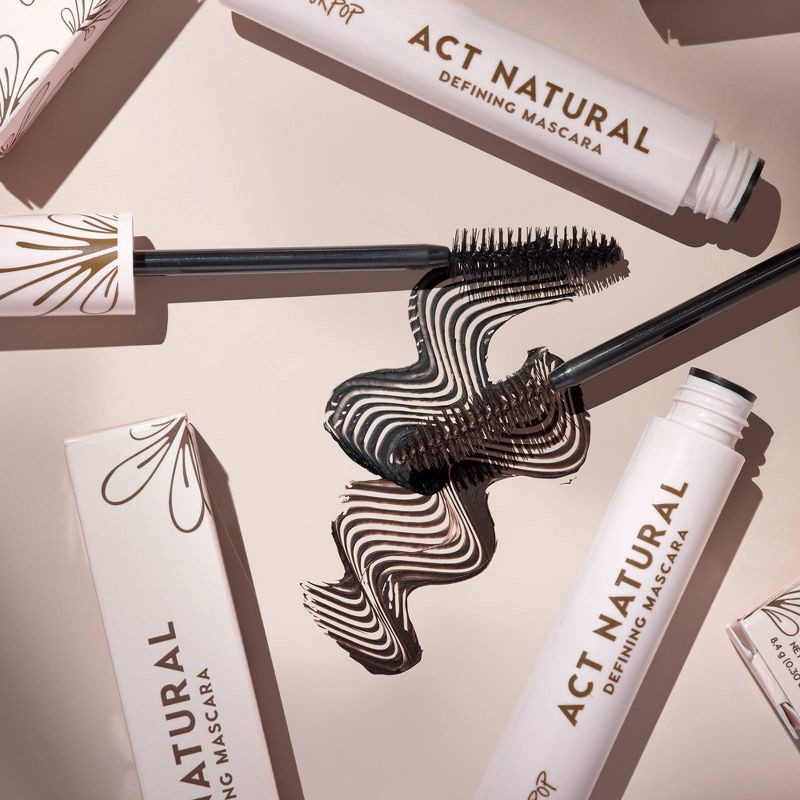 slide 7 of 9, ColourPop Act Natural Mascara - Black - 0.3 fl oz, 0.3 fl oz