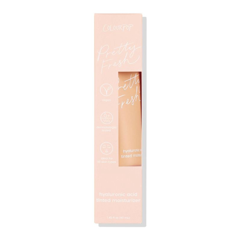 slide 3 of 6, ColourPop Pretty Fresh Tinted Moisturizer - Medium 12W - 1.45 fl oz, 1.45 fl oz