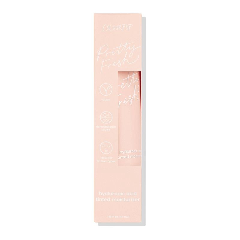 slide 3 of 6, ColourPop Pretty Fresh Tinted Moisturizer - Fair 4N - 1.45 fl oz, 1.45 fl oz