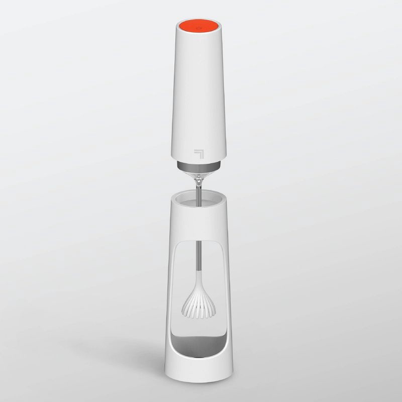 slide 4 of 6, Sharper Image Milk Frother For Dense and Long Lasting Foam Creation, 1 ct