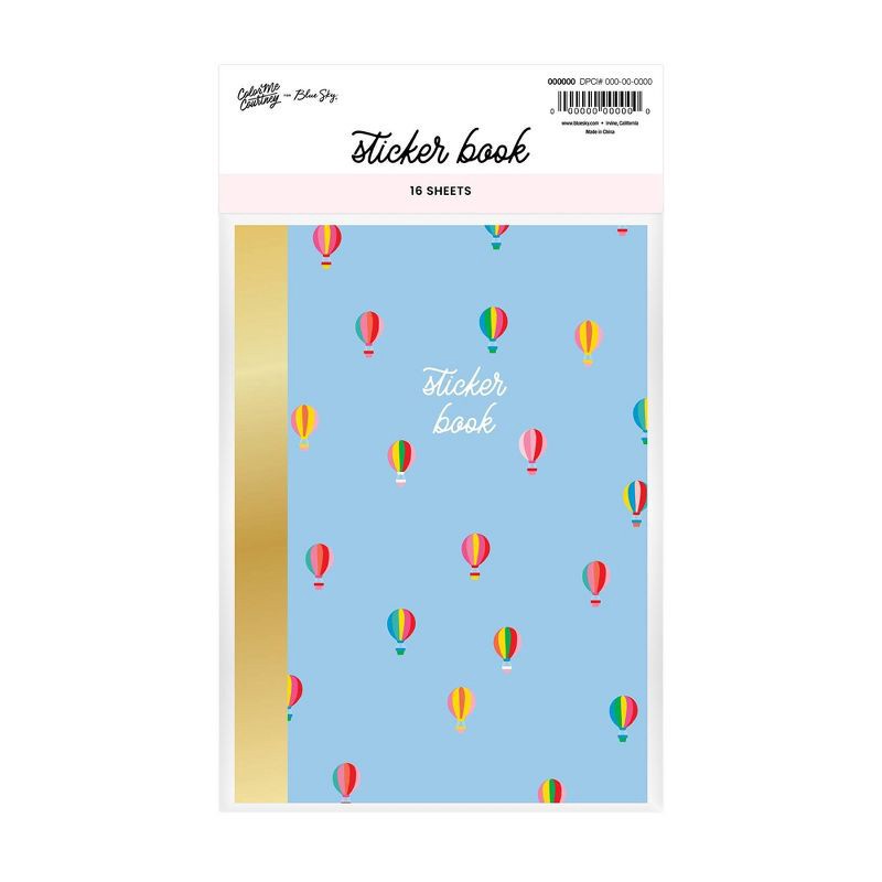 slide 3 of 11, Color Me Courtney for Blue Sky Sticker Book 5"x7" Assorted: 600 Art & Design Sheets, Planner & Journaling Stickers, 1 ct