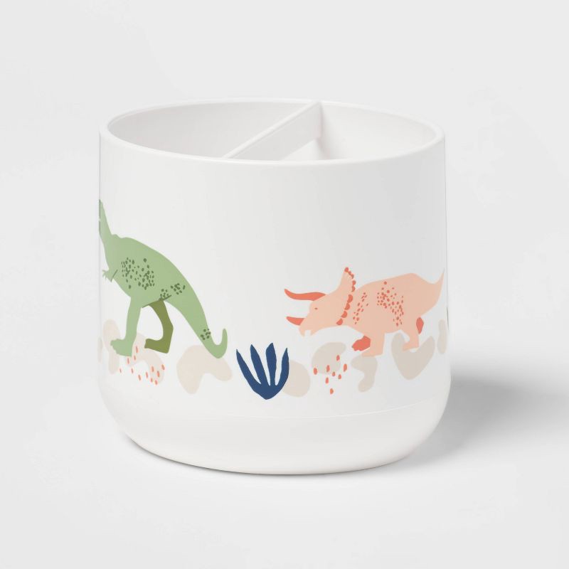 slide 3 of 3, Dinosaur Kids' Toothbrush Holder - Pillowfort™, 1 ct