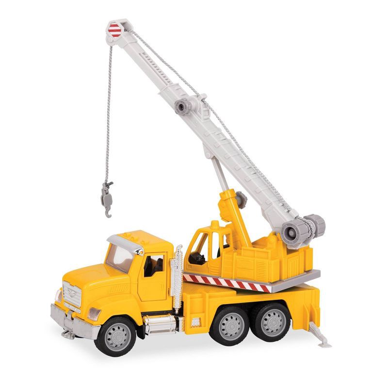 slide 16 of 17, DRIVEN by Battat Small Toy Construction Micro Fleet - 3pk: Metal & Plastic Battery-Powered Construction Vehicles, 3 ct