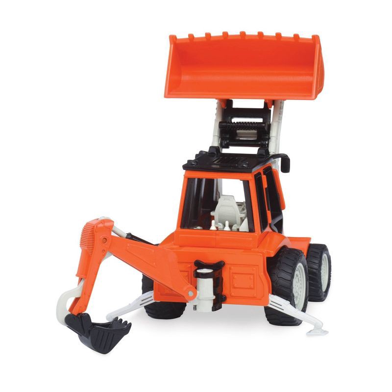 slide 11 of 17, DRIVEN by Battat Small Toy Construction Micro Fleet - 3pk: Metal & Plastic Battery-Powered Construction Vehicles, 3 ct