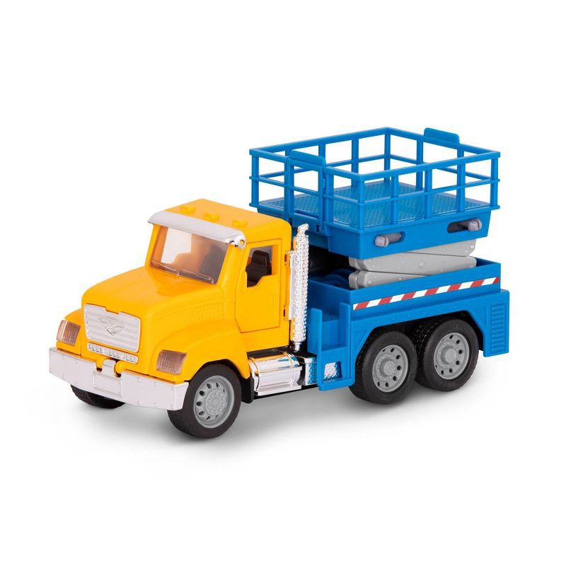 slide 3 of 12, DRIVEN by Battat Small Toy City Service Micro Fleet - 3pk: Metal & Plastic Vehicle Set, Battery Powered, Includes Truck, 3 ct