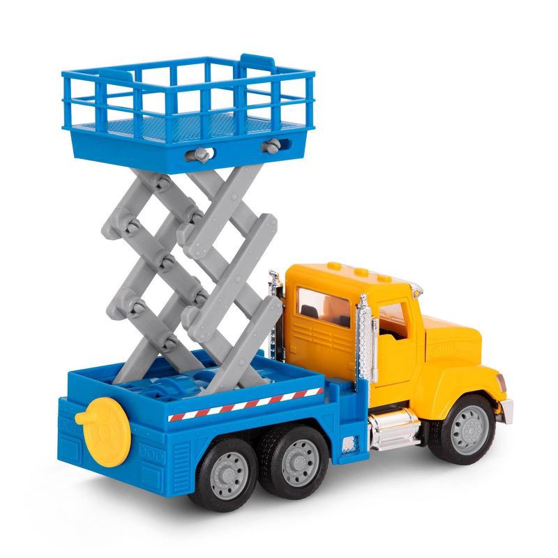 slide 4 of 12, DRIVEN by Battat Small Toy City Service Micro Fleet - 3pk: Metal & Plastic Vehicle Set, Battery Powered, Includes Truck, 3 ct