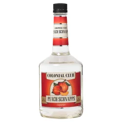 Colonial Club Peach Schnapps