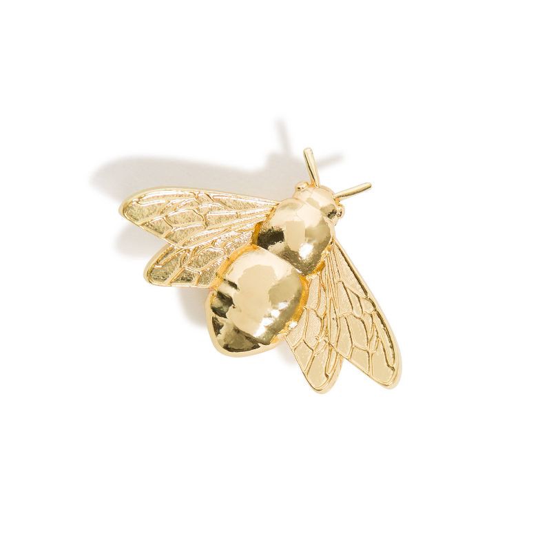 slide 2 of 5, U Brands 4pk Insect Magnets Gold: Fridge & Locker Accessories, Bug Design, Metal, 2500Gs Pull Capacity, 4 ct, 2500 gram