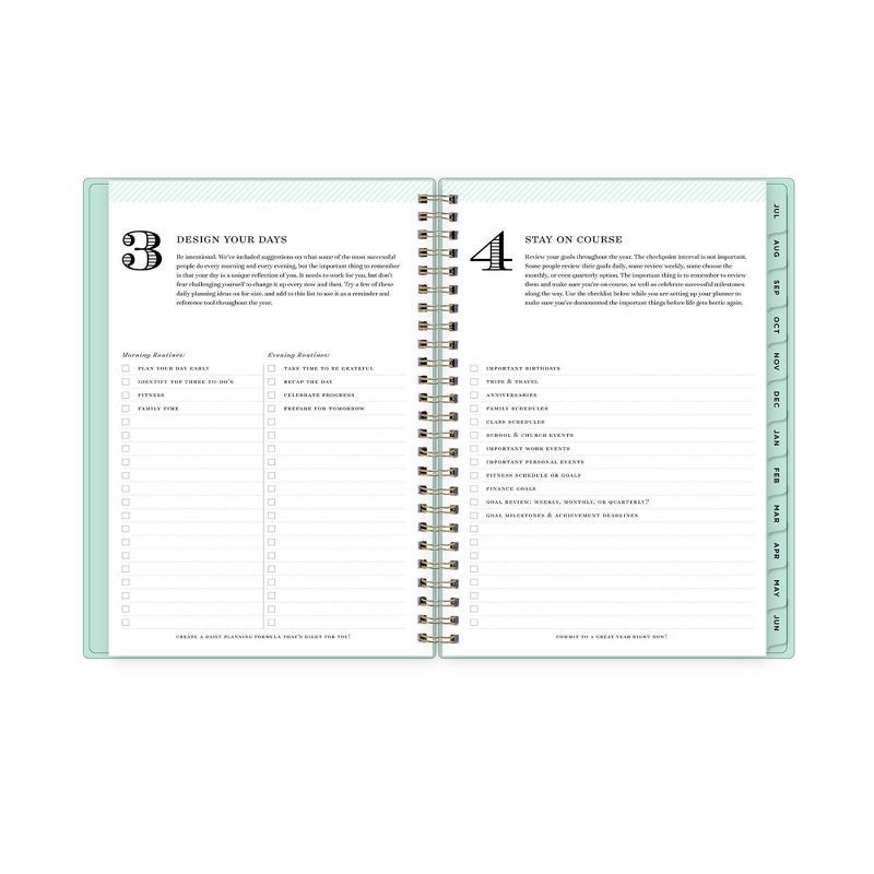 slide 3 of 15, Day Designer 2023-24 Academic Planner with Notes Pages 5.875"x8.625" Weekly/Monthly Clear Pocket Cover Wirebound Monet, 1 ct