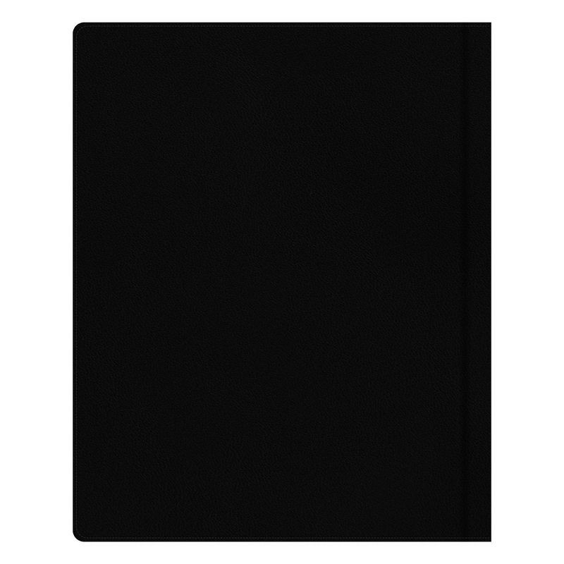 slide 11 of 11, Day Designer 2023-24 Academic Planner Faux Leather Hard Cover 8"x10" Weekly/Monthly Bookbound Black, 1 ct