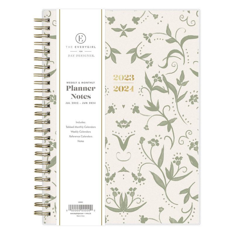 The Everygirl x Day Designer 202324 Academic Planner with Notes Pages Frosted Cover 5.875"x8