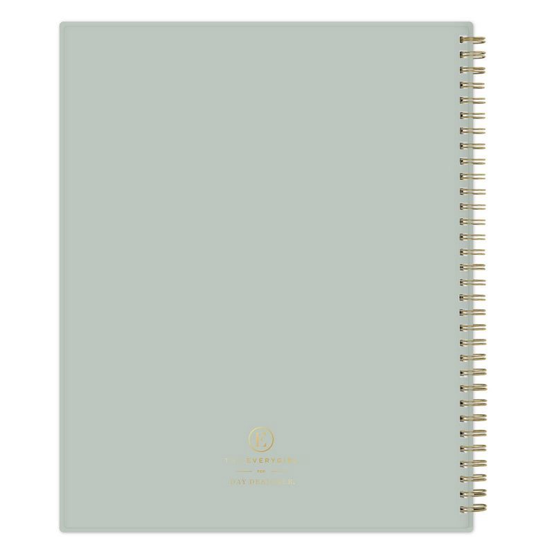 slide 2 of 10, The Everygirl x Day Designer 2023-24 Academic Planner Flexible Cover 8.5"x11" Weekly/Monthly Wirebound Soft Sage, 1 ct