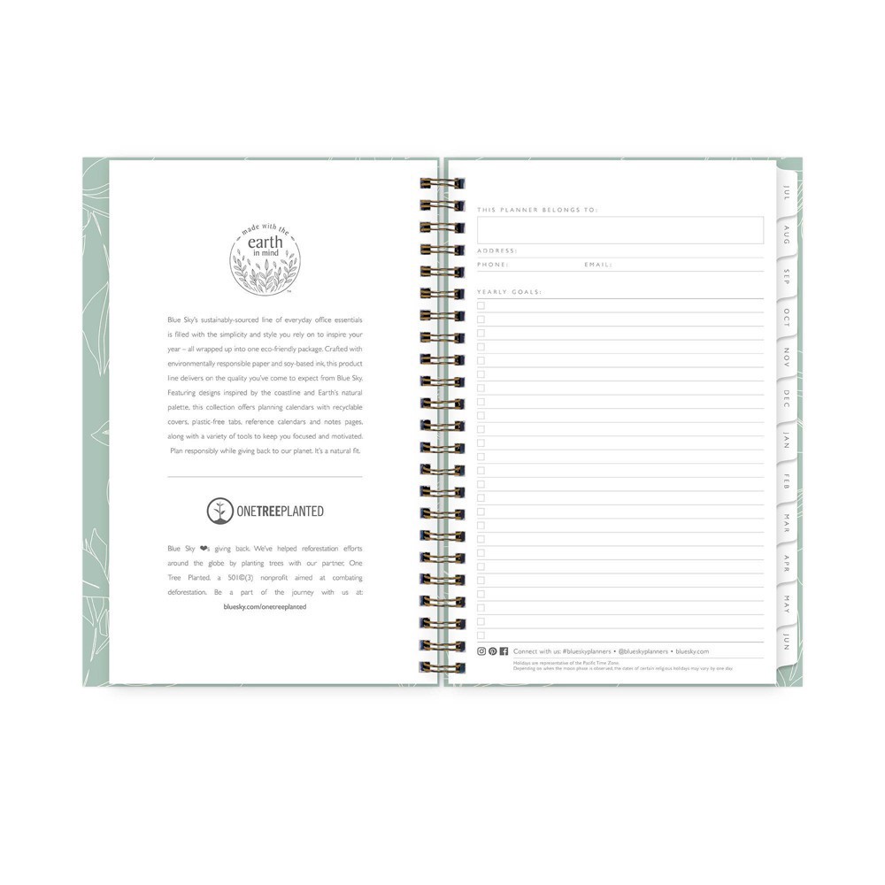 blue-sky-x-one-tree-planted-2023-24-academic-planner-hard-cover-5-x8