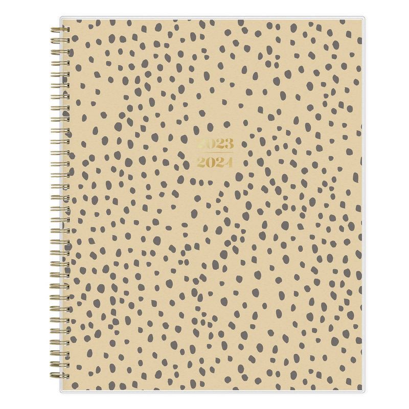 slide 1 of 11, The Everygirl x Day Designer 2023-24 Academic Planner Flexible Cover 8.5"x11" Weekly/Monthly Wirebound Senegal Tan, 1 ct