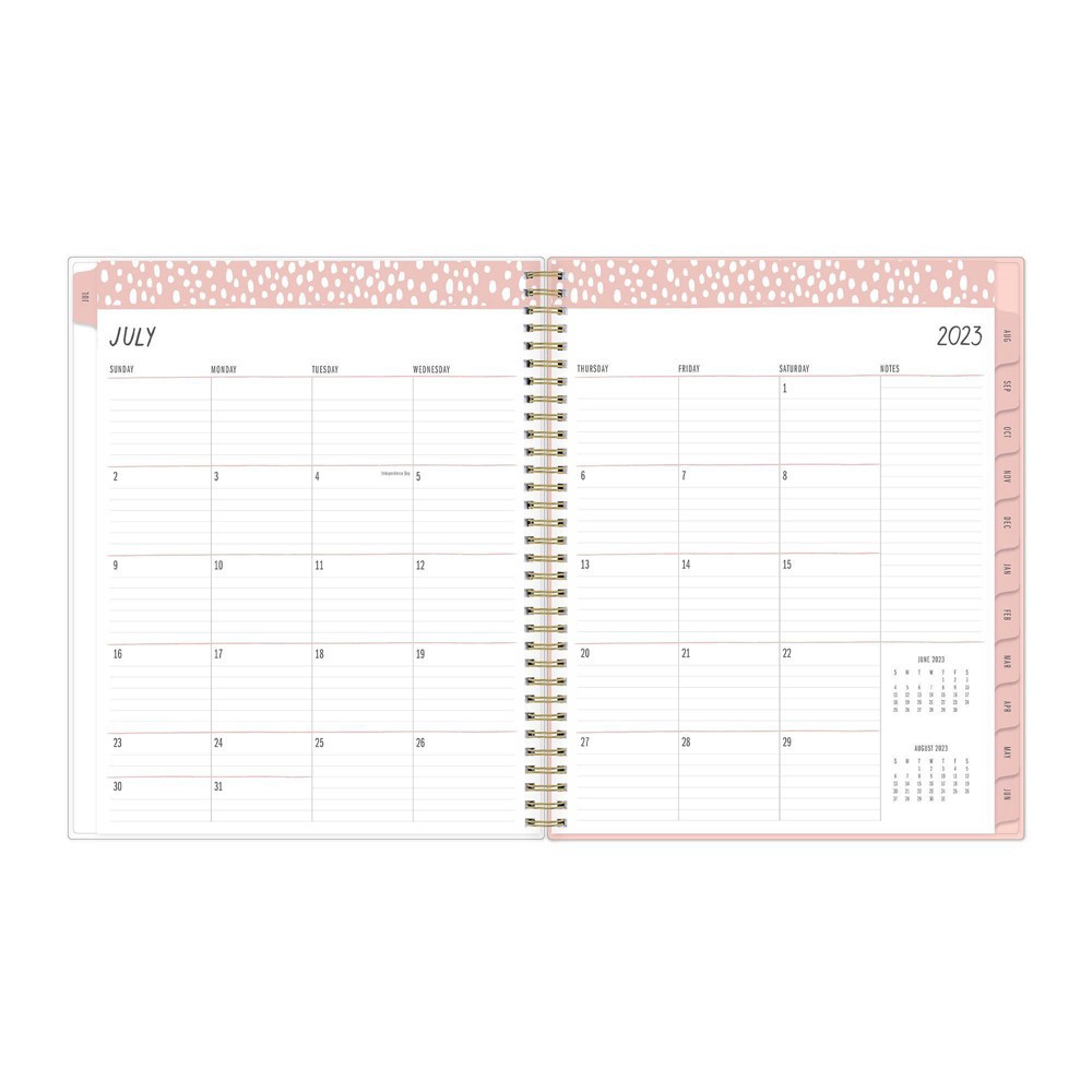 Idlewild for Blue Sky 202324 Academic Planner Clear Pocket Cover 8.5