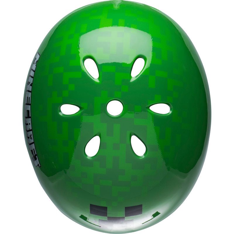 slide 6 of 7, Minecraft Creeper Child Bike Helmet, 1 ct