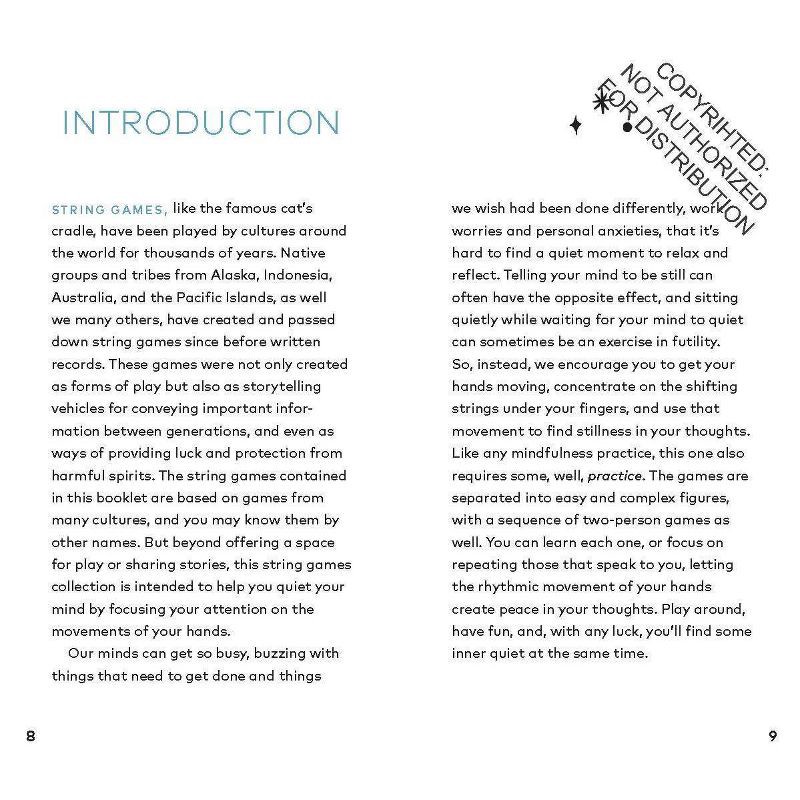 slide 2 of 4, 16oz Mindful String Tile Games: Chronicle Books Creative Hand Games for Adults, Problem Solving, 2+ Hours Play, 16 oz