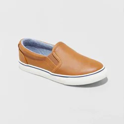 Boys' Enzo Slip-On Sneakers - Cat & Jack™ Cognac 4