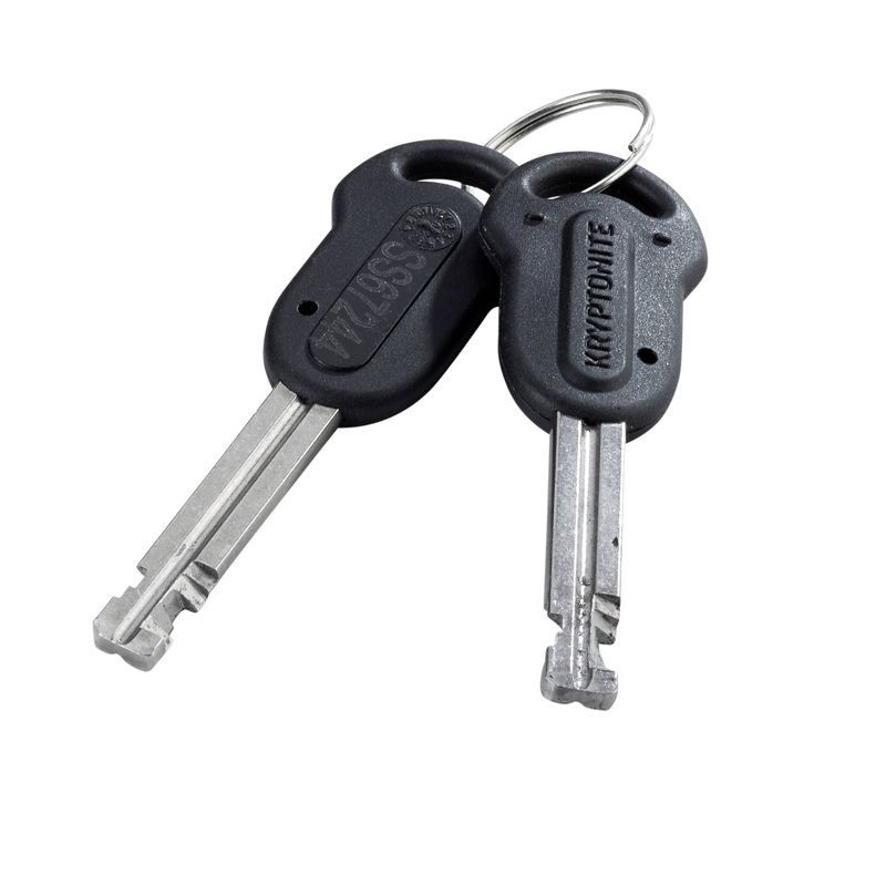 slide 6 of 7, Kryptonite Chain Key Chain - 8mm: Black Key Lock for Bikes, 1 ct