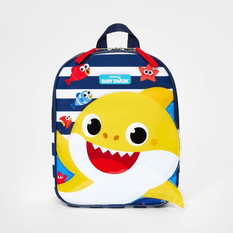 Toddler 10" Baby Shark Backpack Yellow 1 ct Shipt