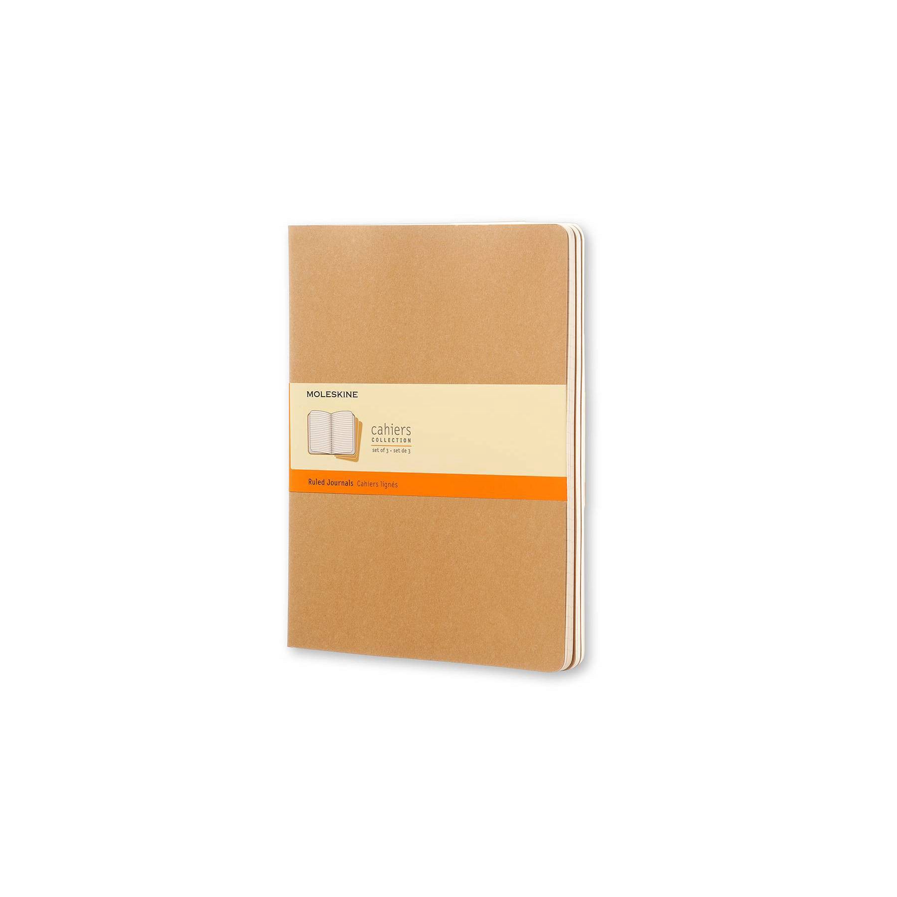 Moleskine Ruled Journal XL Cahier Kraft Brown 1 ct Shipt